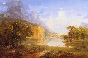 Thomas Cole The Cross and the World USA oil painting reproduction